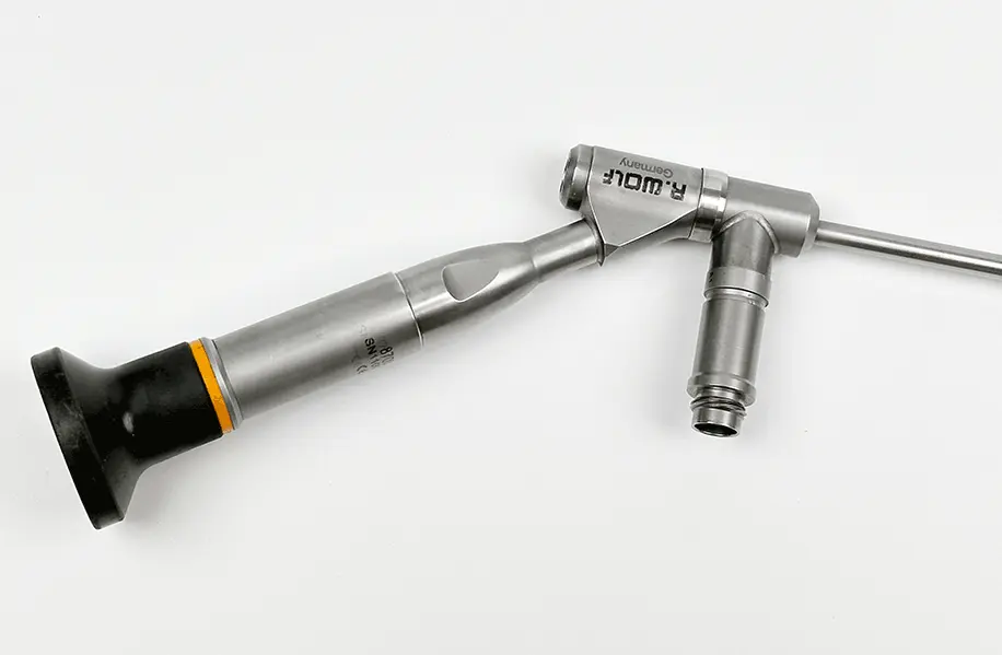 rigid endoscope for ureteroscopy